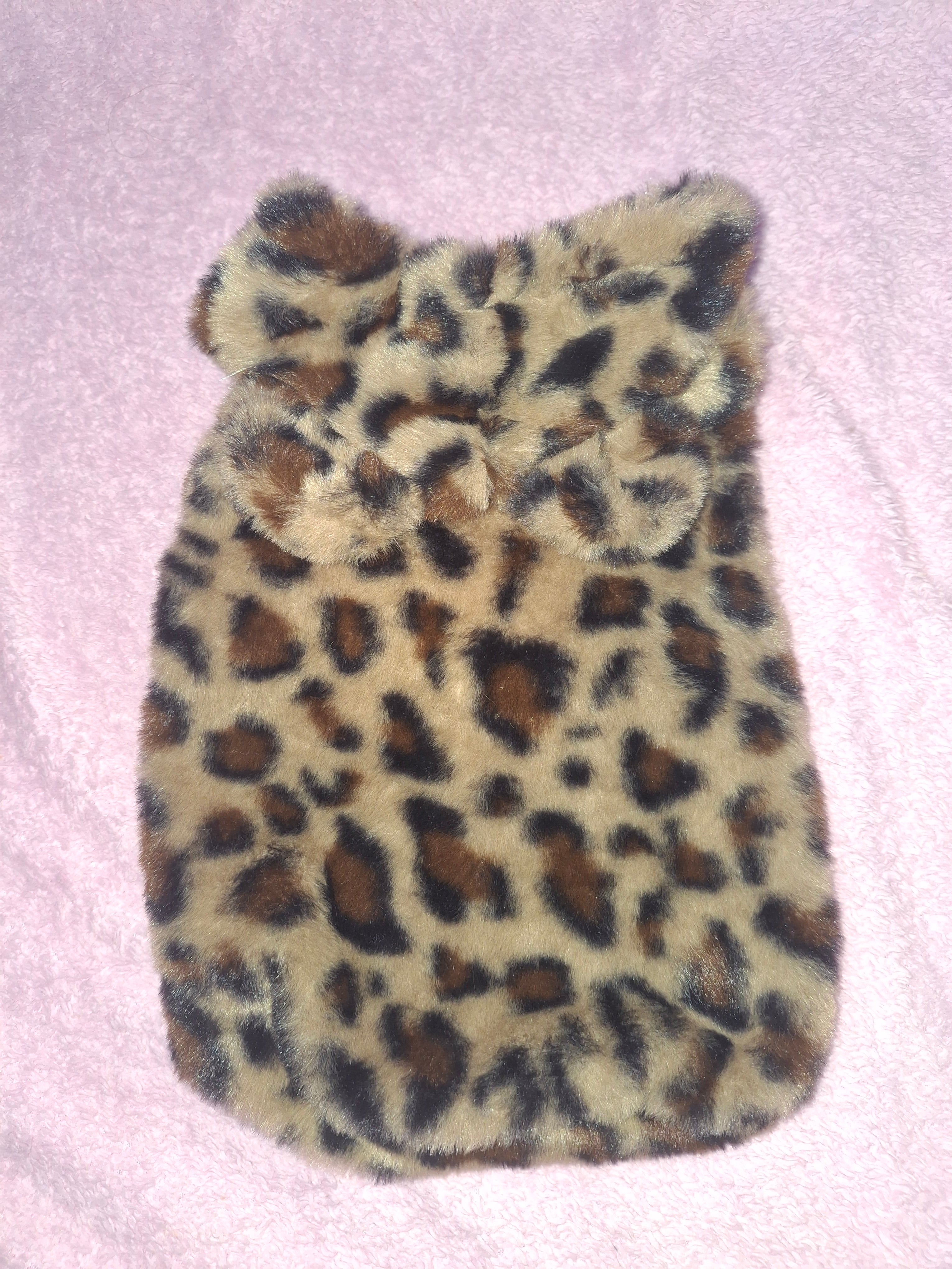Leopard Zip Up Hoodie