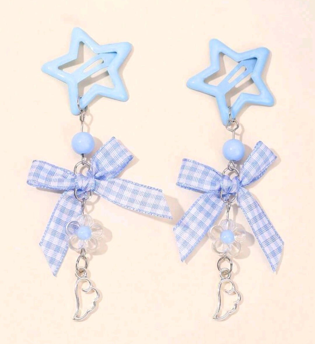 Bow Star Clips