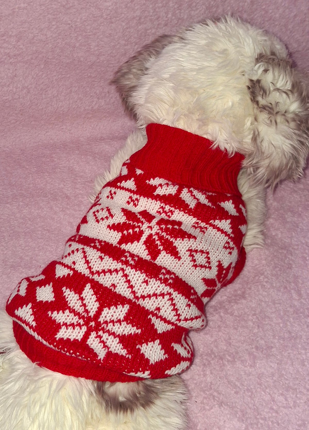 Knitted Snowflake Jumper