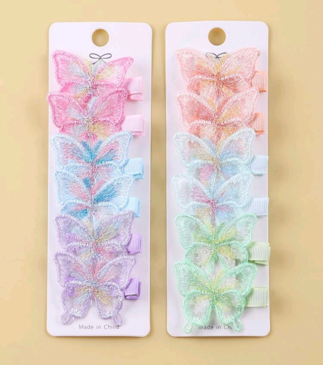 Butterfly Clips