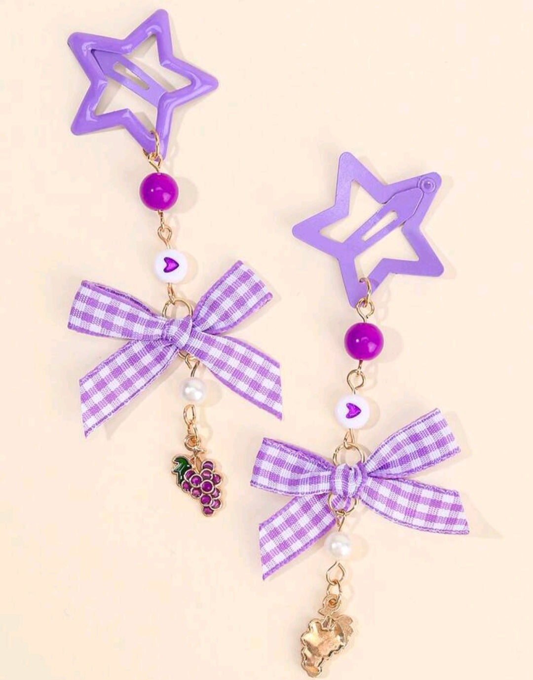 Bow Star Clips