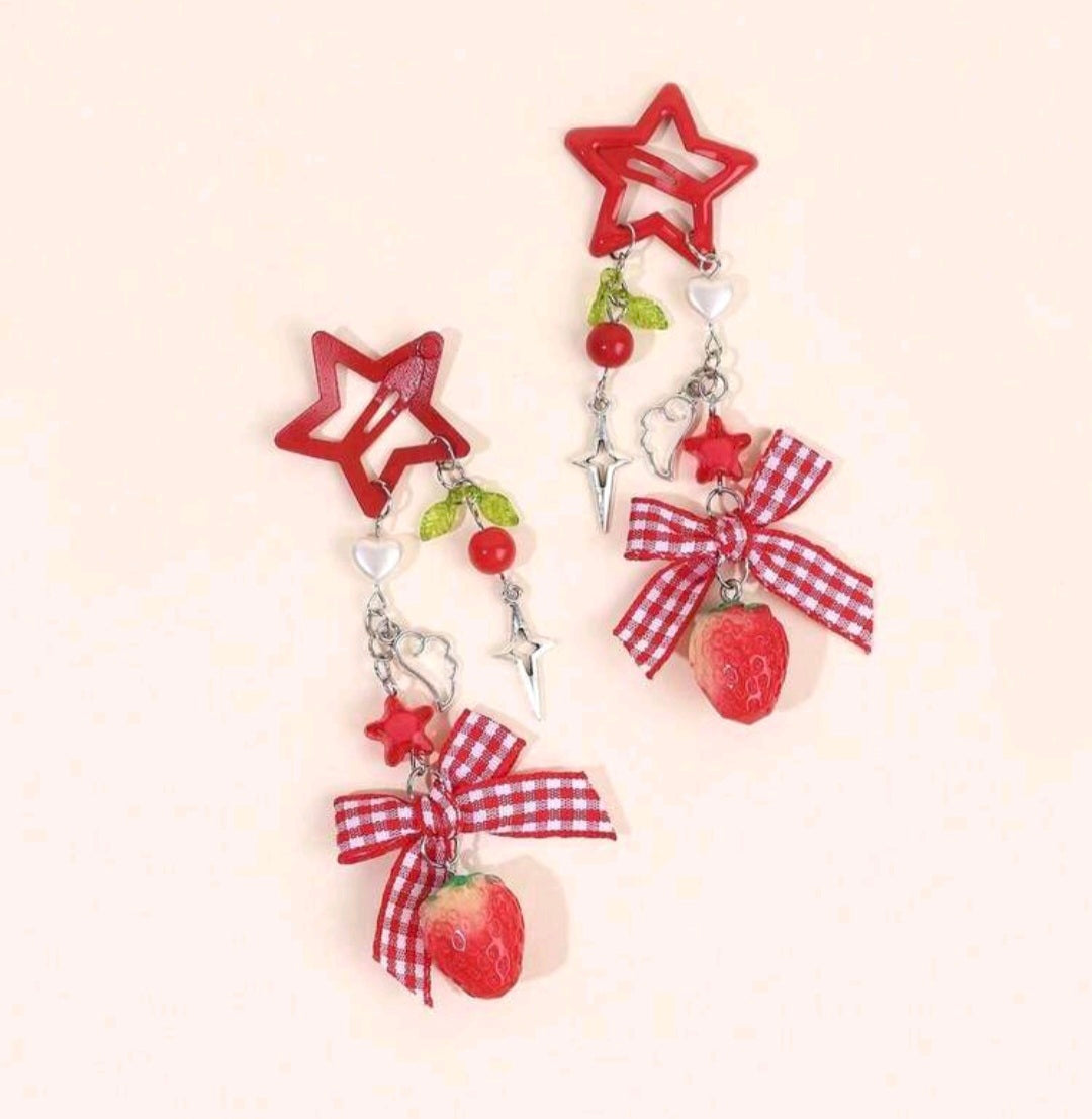 Bow Star Clips