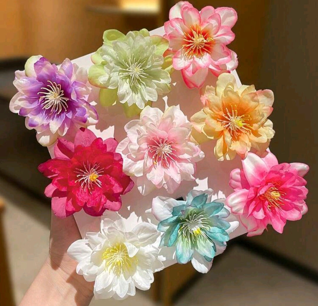 Flower Hair Clip